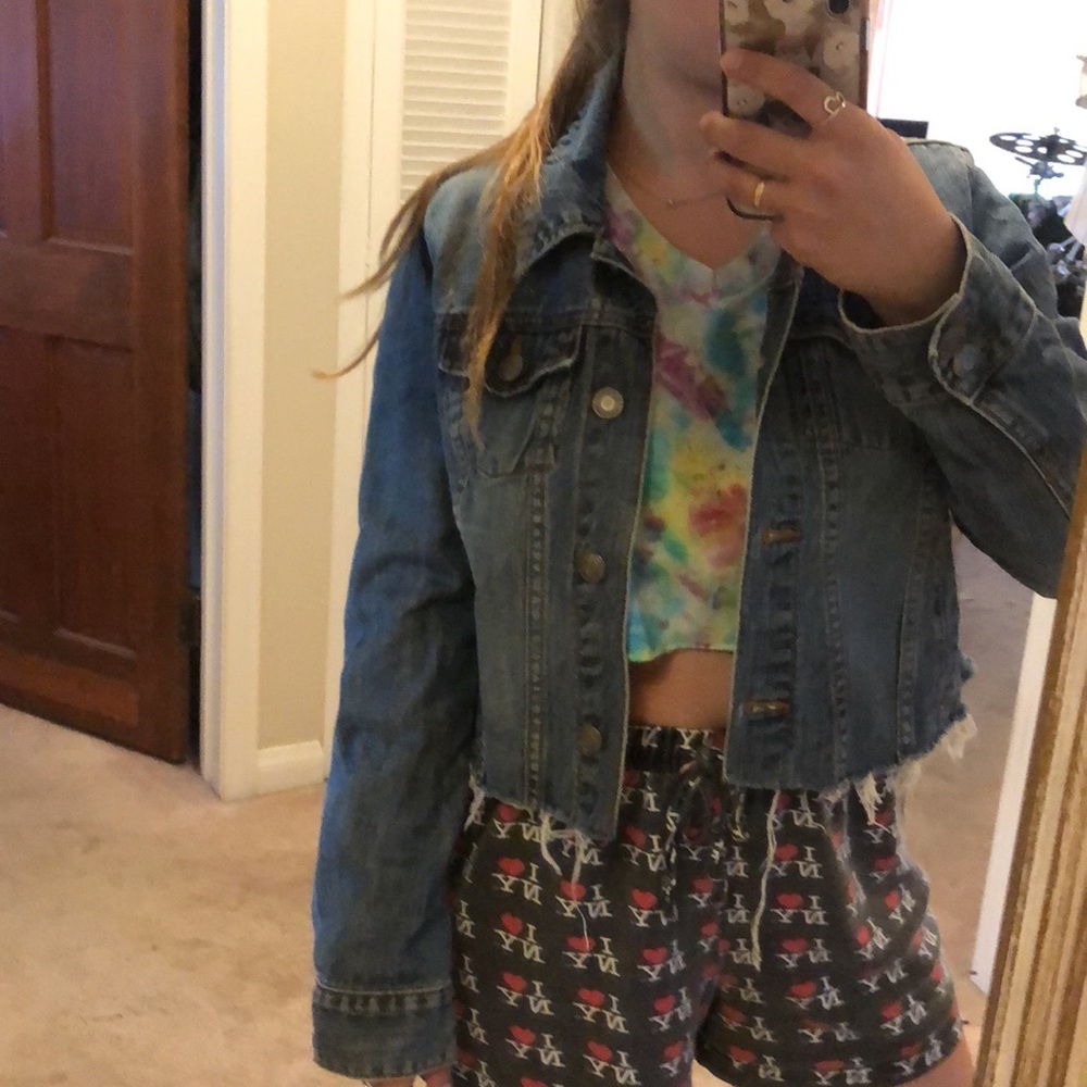 Cropped Denim Jacket - Picture 7 of 7
